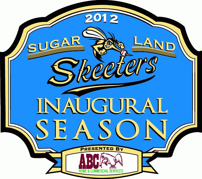 Sugar Land Skeeters 2012 Anniversary Logo iron on transfers for clothing